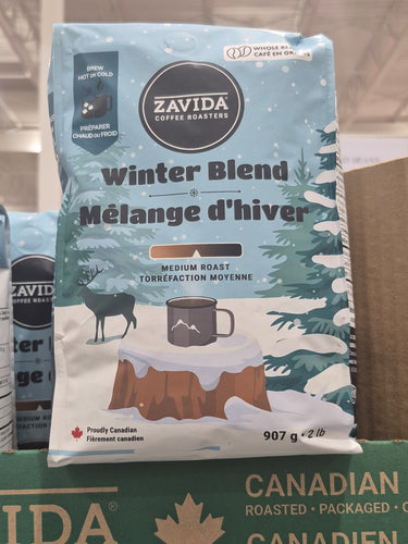 Zavida Winter Blend Coffee Beans - 1 x 907 Grams